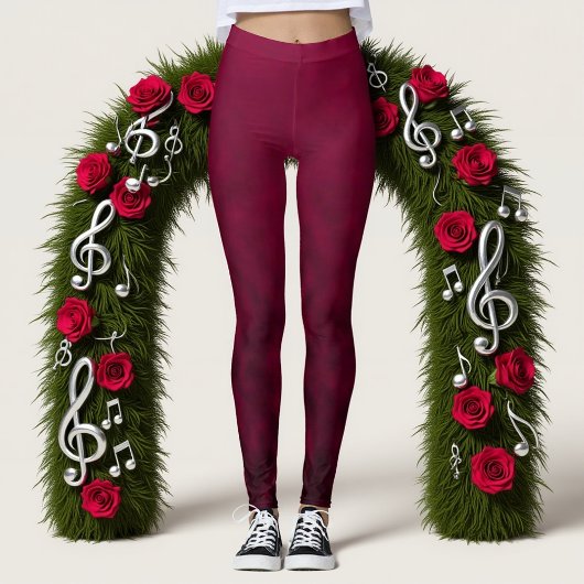 Leggings Fleur Écrasée