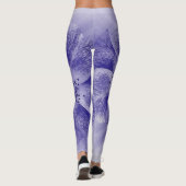 Leggings Fleur en bleu 2 (Dos)