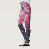Leggings Fleur foncée (Gauche)