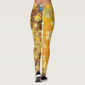 Leggings Fleur Jaune (Dos)