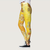 Leggings Fleur Jaune (Gauche)