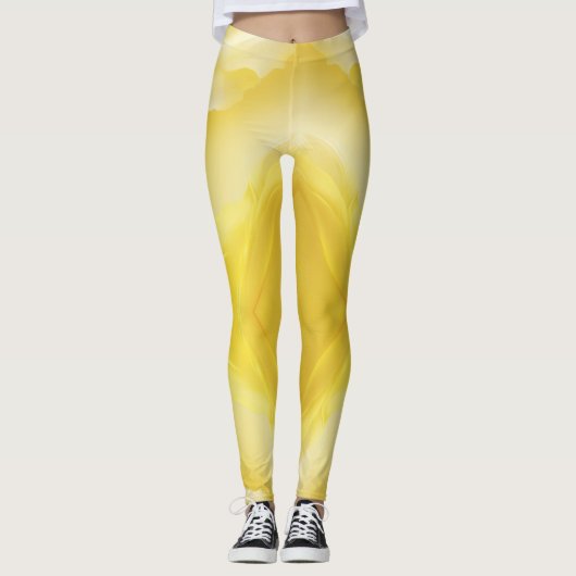 Leggings Fleur légère (Devant)