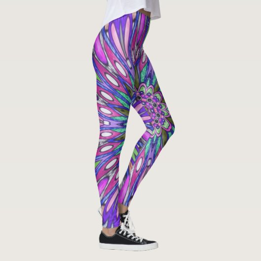 Leggings Fleur Mandala (Droite)