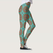 Leggings Fleur mandalaic hypnotique (Droite)