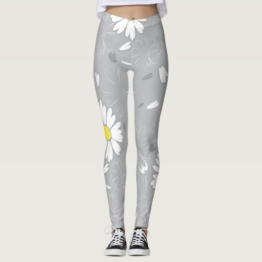 Leggings Fleur marguerite d'Eilin (Devant)