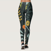 Leggings Fleur Meadow Design tendance en continu (Dos)