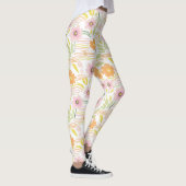 Leggings Fleur pastel rétro (7) (Droite)