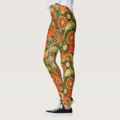 Leggings Fleur rétro - (Gauche)