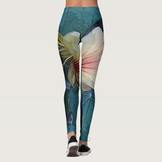 LEGGINGS FLEUR RÊVEUSE (Dos)