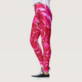 Leggings fleur rose (Gauche)