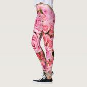 Leggings Fleur Rose Bouquet (Gauche)