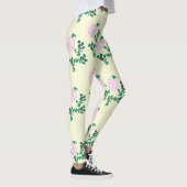 Leggings Fleur Rose rose pastel (Droite)