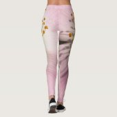Leggings Fleur rose sauvage (Dos)