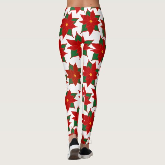 Leggings Fleur rouge (Dos)