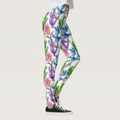 Leggings Fleur sauvage aquarelle Cactus Motif (Droite)