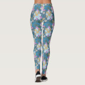 Leggings Fleur sauvage australien été (Dos)