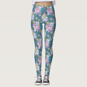 Leggings Fleur sauvage australien été