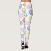 Leggings Fleur sauvage du printemps (Dos)