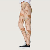 Leggings Fleur Snapdragon (Gauche)