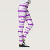 Leggings fleur violette (Droite)