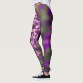 Leggings fleur violette (Gauche)