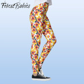 Leggings Fleur 🌼 Whimsical mignon Fun Floral Design Motif