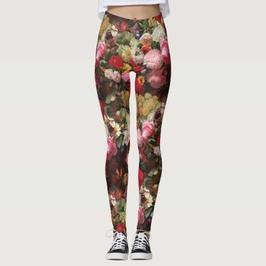 Leggings Fleuresse botanique (Devant)