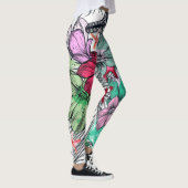 leggings fleuris (Droite)
