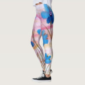 Leggings fleuris colorés (Gauche)