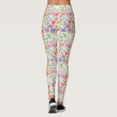 Leggings Fleuris Colorés (Dos)