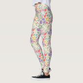 Leggings Fleuris Colorés (Gauche)