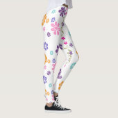 Leggings Fleuris Design Coloré Tendance (Droite)
