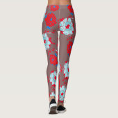 Leggings fleurs (Dos)