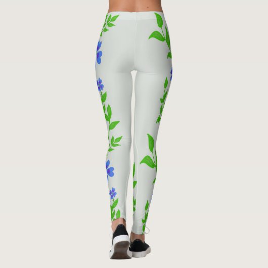 Leggings Fleurs (Dos)