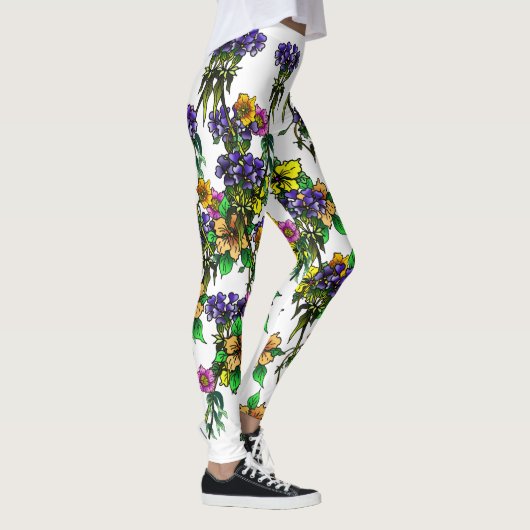 Leggings Fleurs (Droite)