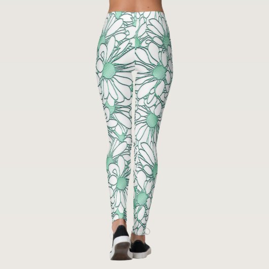 Leggings Fleurs (Dos)