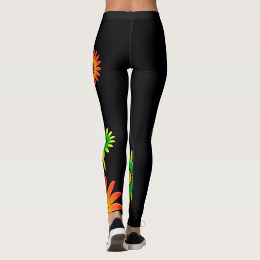 Leggings Fleurs (Dos)