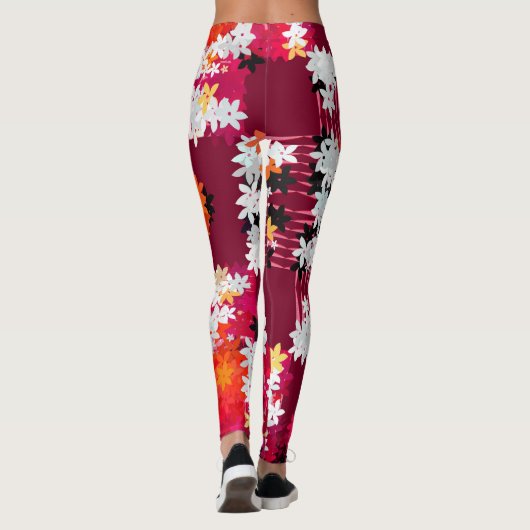 Leggings Fleurs (Dos)