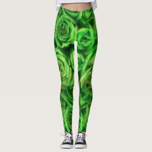 Leggings Fleurs