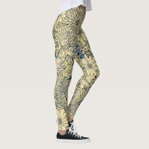 Leggings Fleurs
