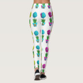 Leggings Fleurs 3D dans les pots (Dos)