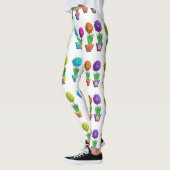 Leggings Fleurs 3D dans les pots (Gauche)