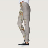 Leggings Fleurs abstraites (Gauche)