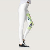 Leggings Fleurs Abstraites créatives (Droite)