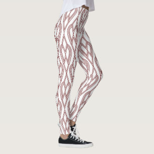 Leggings Fleurs Art Déco