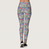 Leggings Fleurs Au Bord Du Lac (Dos)
