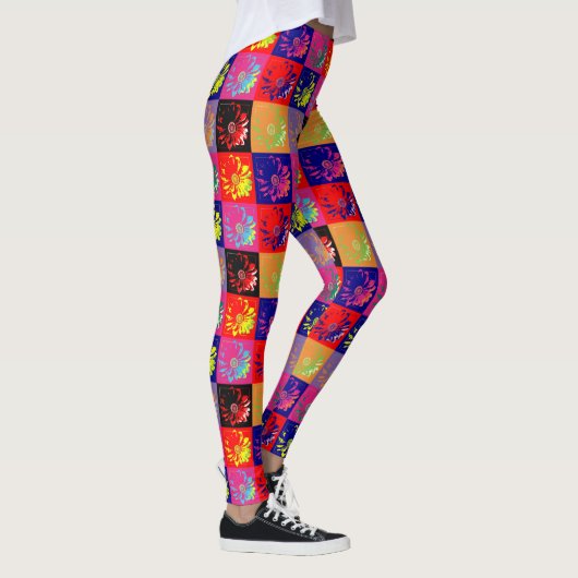 Leggings Fleurs au mur + vos idées (Droite)