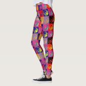 Leggings Fleurs au mur + vos idées (Gauche)