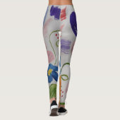 Leggings Fleurs & Ballons (Dos)
