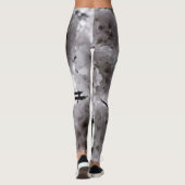 Leggings Fleurs blanches (Dos)
